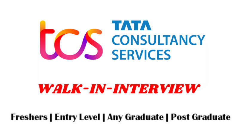 TCS Walk-In Interview | 18th May to 20th May 2024